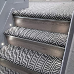 Close up of stairway lights