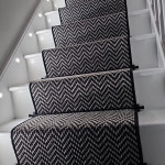 bright white stairway lighting